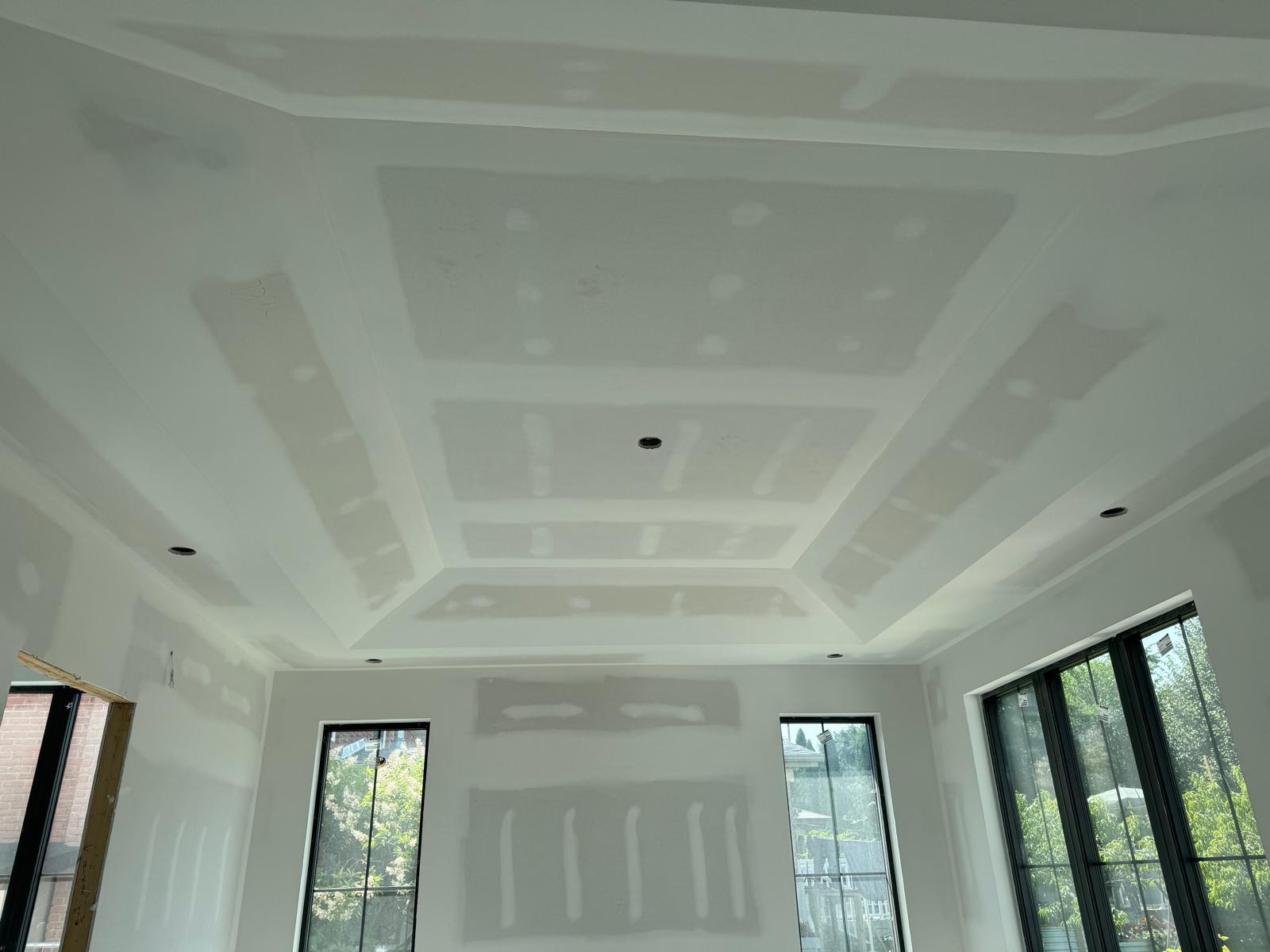 Repairs and drywall patching for damaged walls